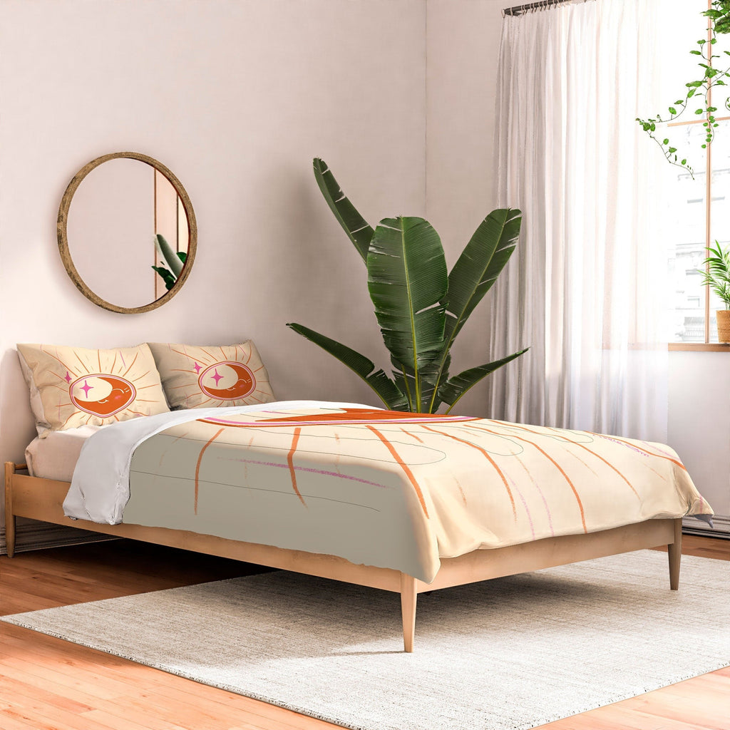 Little Om Celestial Moon cream Comforter