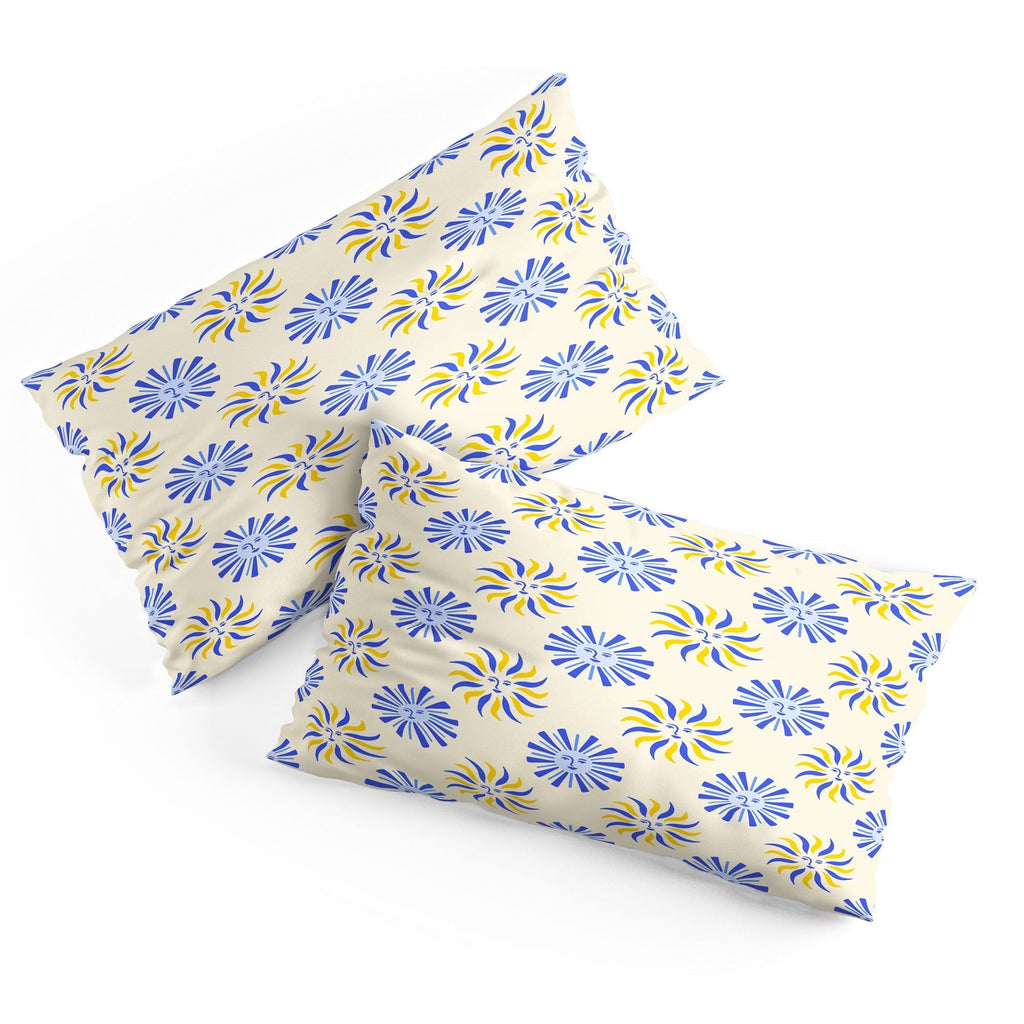 Design by Spark Dolce Vita Radial Sun Flames Pillow Shams