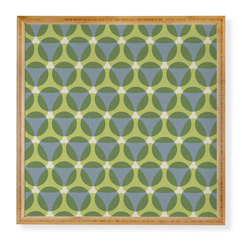 Marta Barragan Camarasa Stylish Retro Circle Framed Wall Art