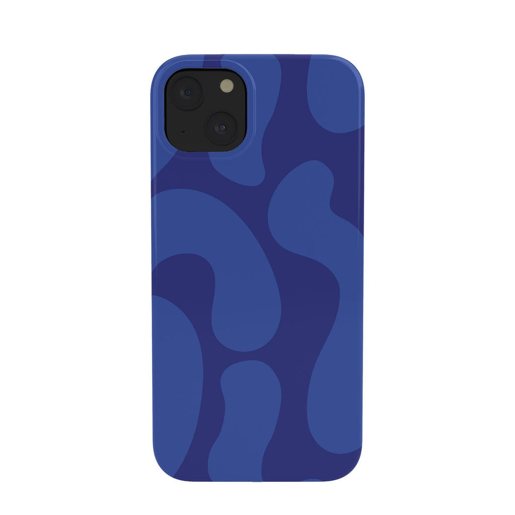 Camilla Foss Blue Pebble Phone Case