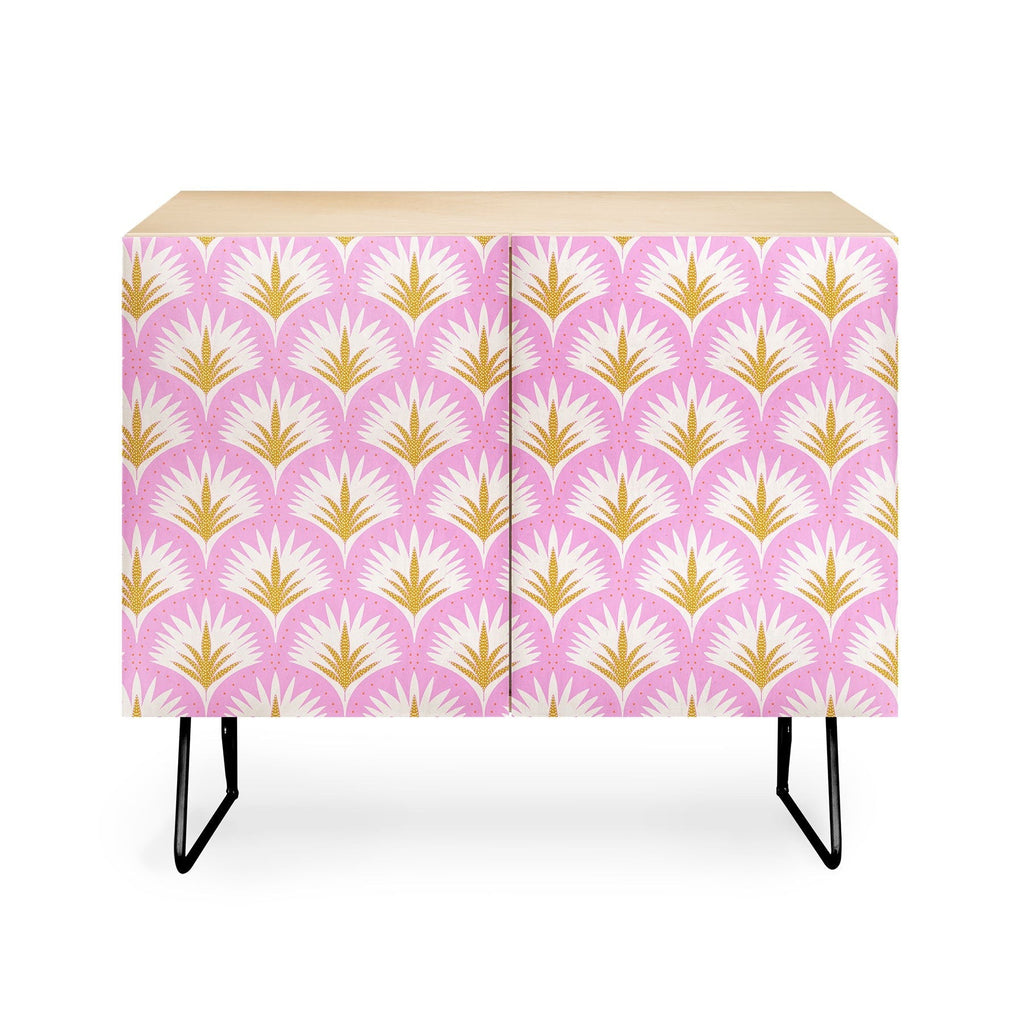 Jennifer Labre Pink Palmetto Credenza