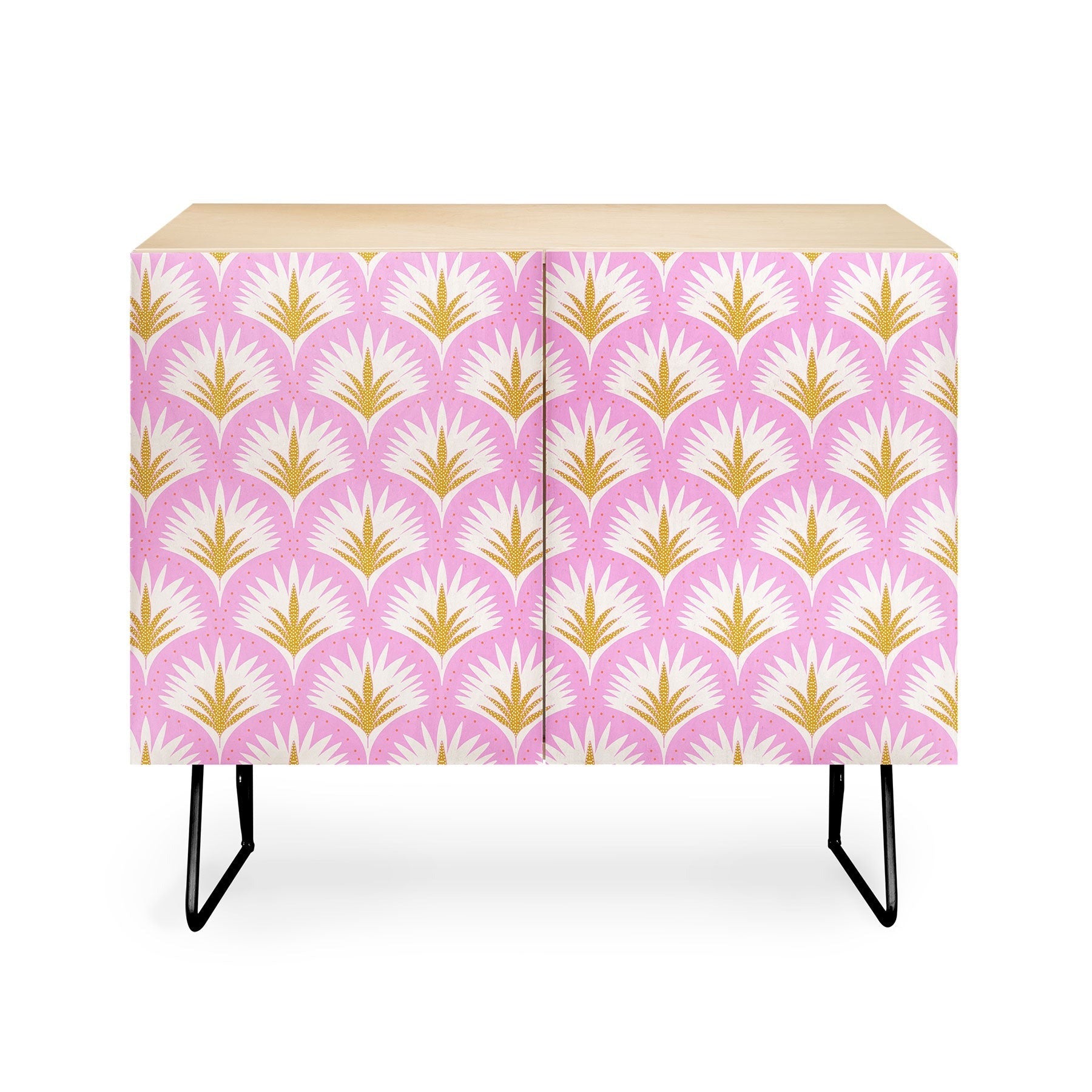 Jennifer Labre Pink Palmetto Credenza