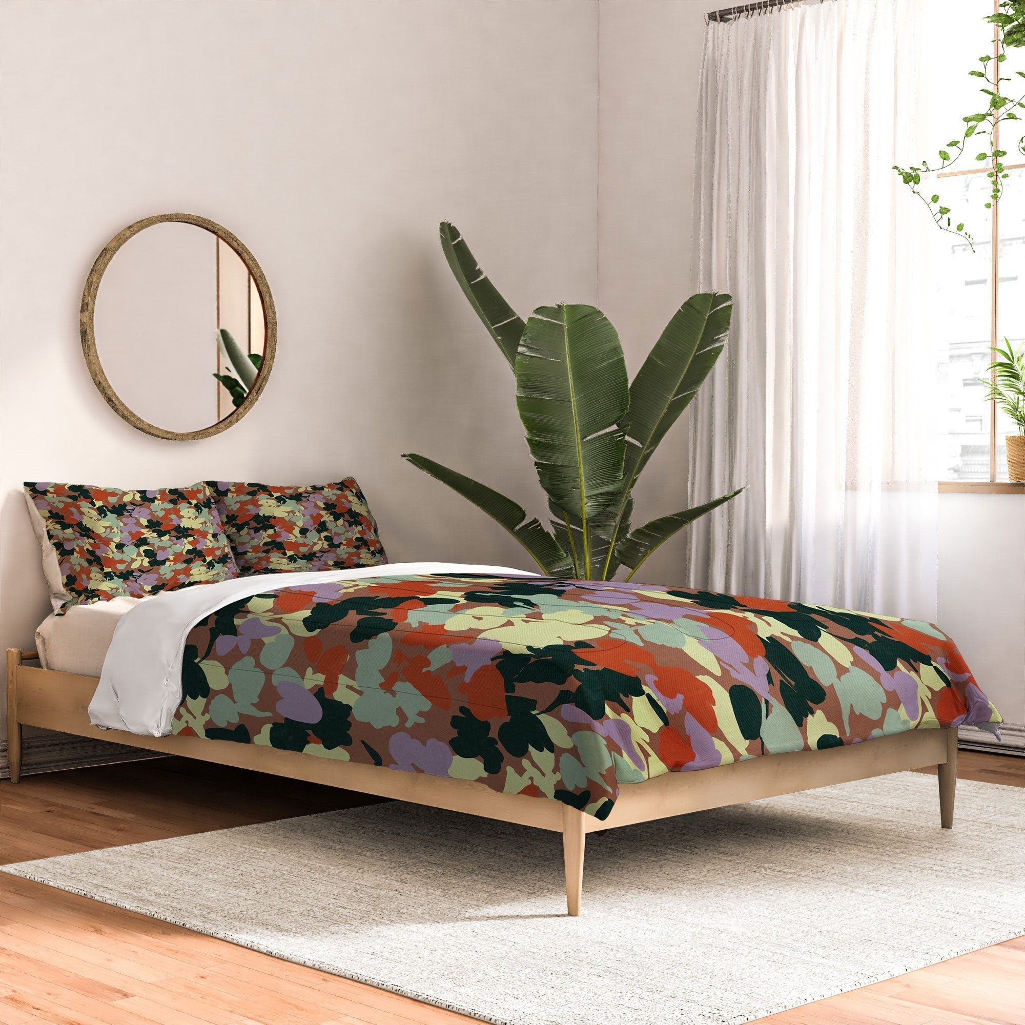 Marta Barragan Camarasa Retro Bloom Medley Comforter