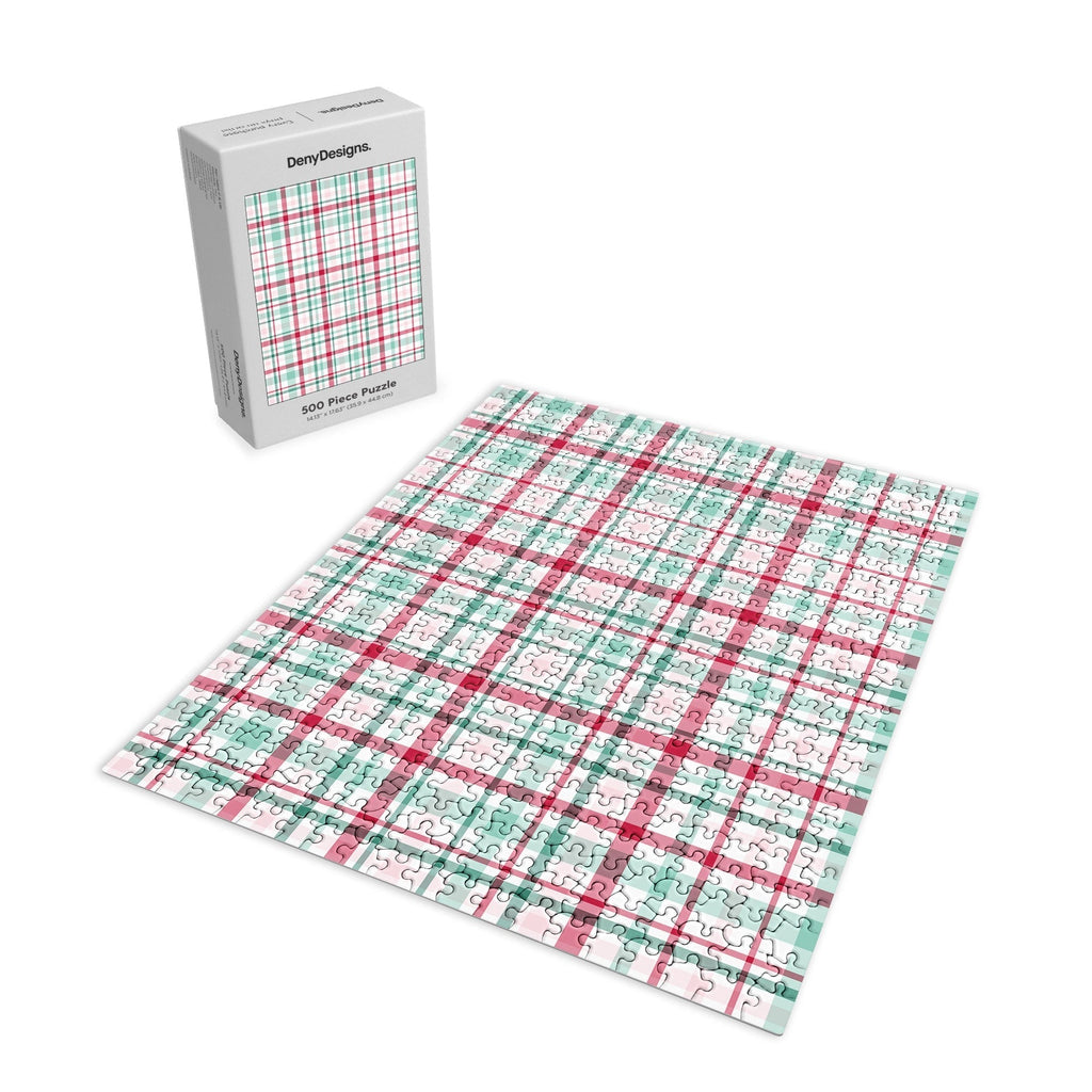 Lisa Argyropoulos Merry Vintage Plaid Puzzle