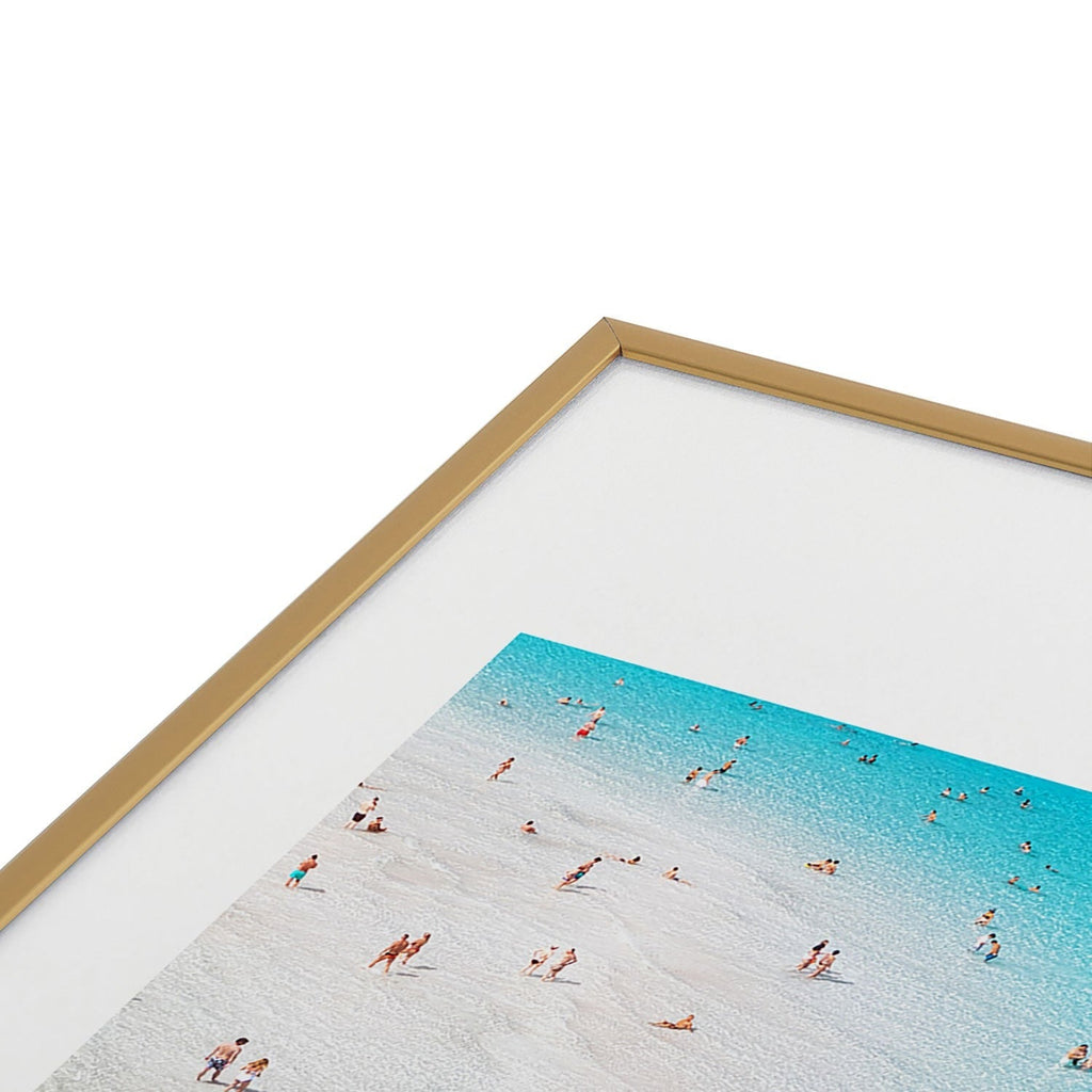 Gal Design Beach Daydream Metal Framed Art Print