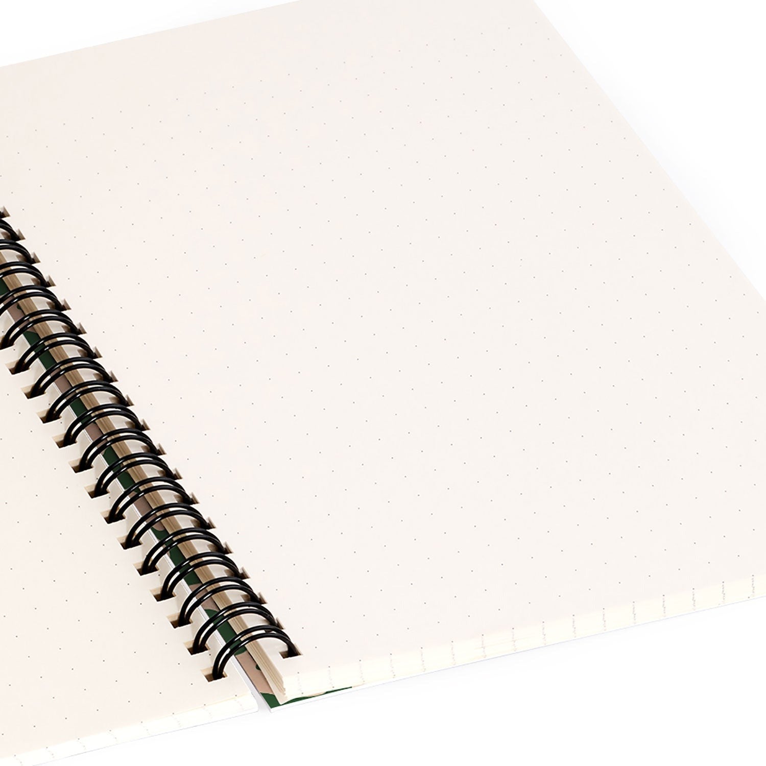 Avenie BR Cheetah Print In Green Spiral Notebook