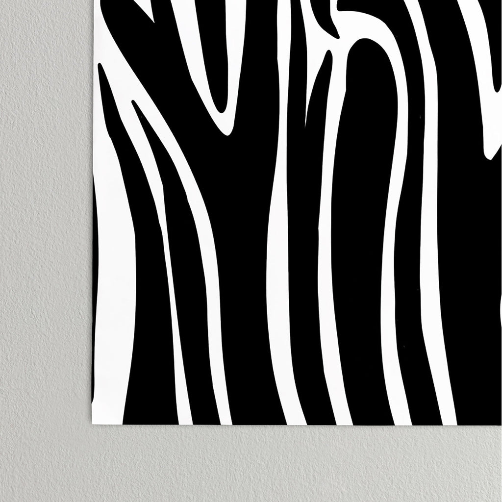 Jennifer Labre Wild Zebra Poster