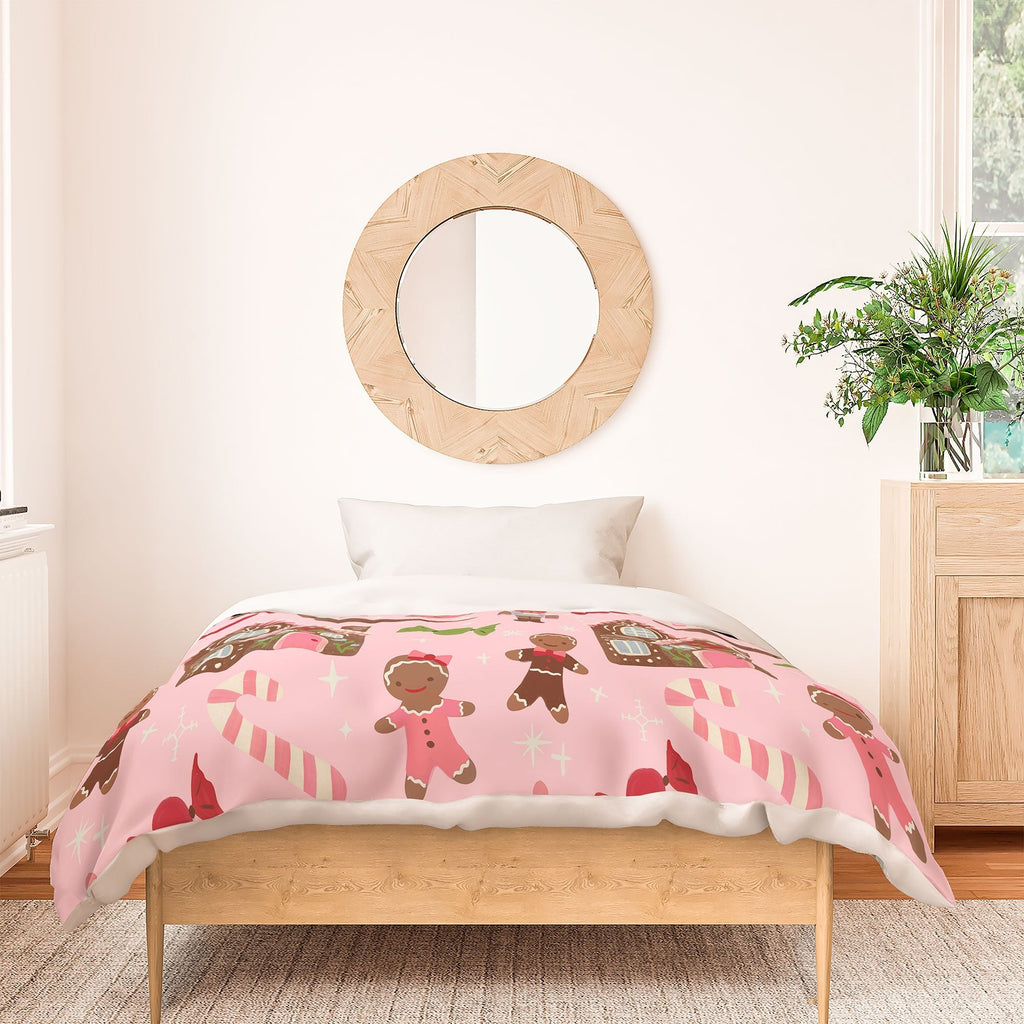 carriecantwell Sweet Christmas Holidays Duvet Cover