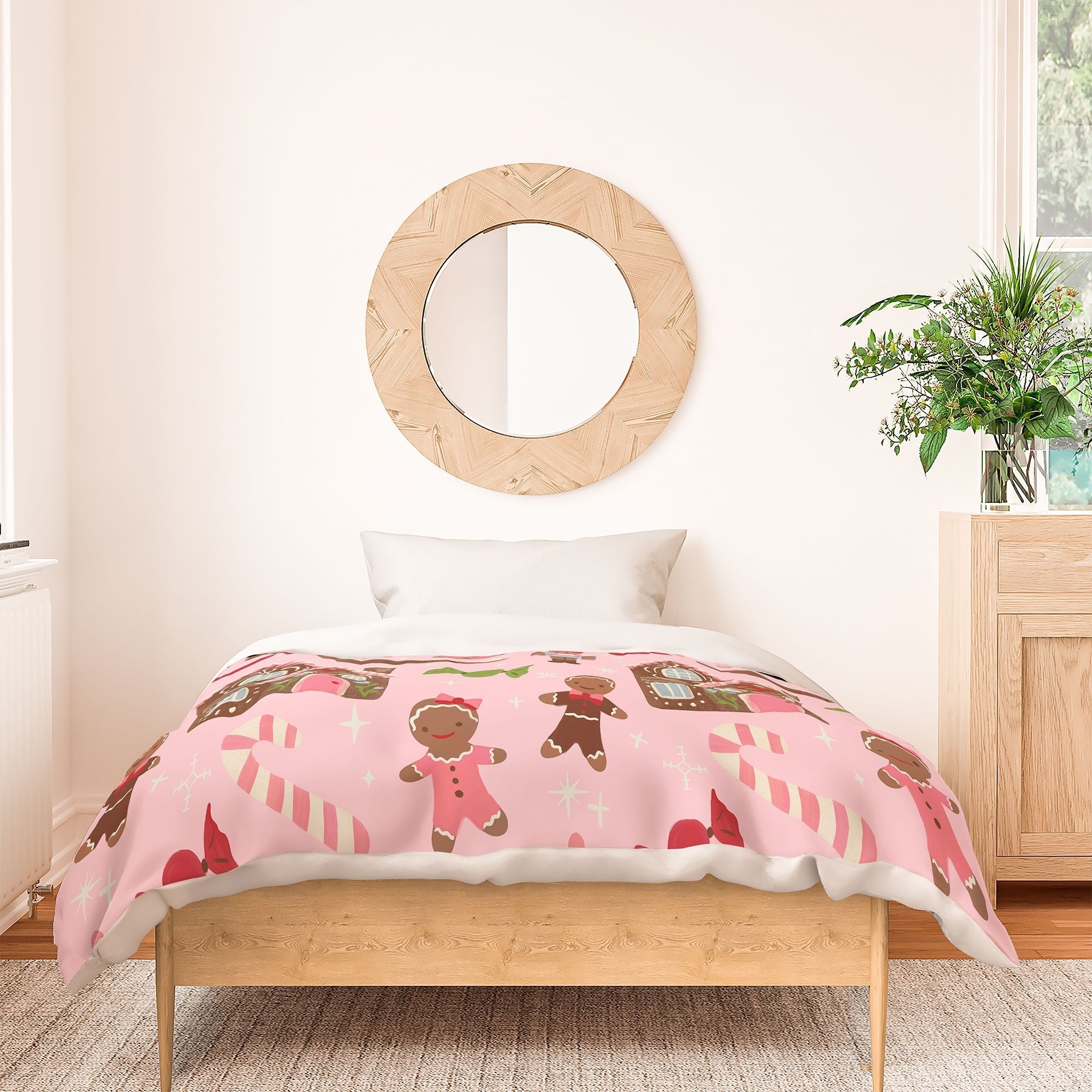 carriecantwell Sweet Christmas Holidays Duvet Cover
