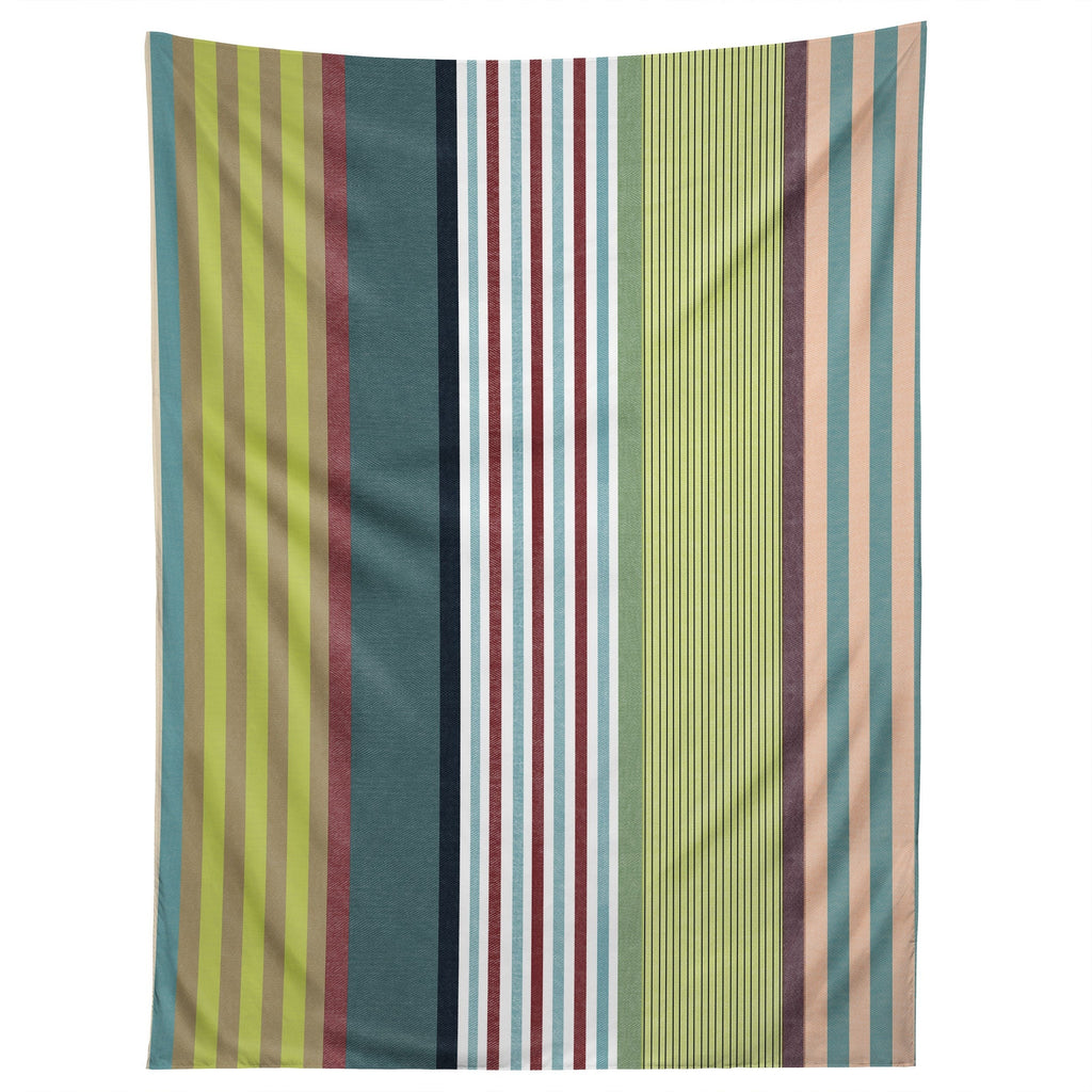 Marta Barragan Camarasa Colorful Stripe Delight Tapestry