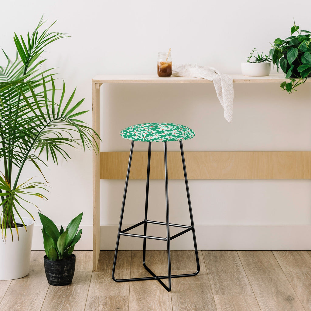 Garima Dhawan wildflowers 15 Bar Stool