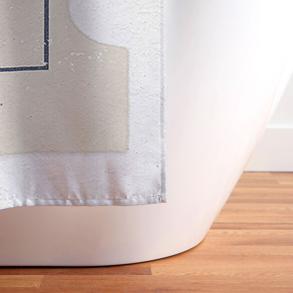DENY Designs USA Stamp Shower Curtain