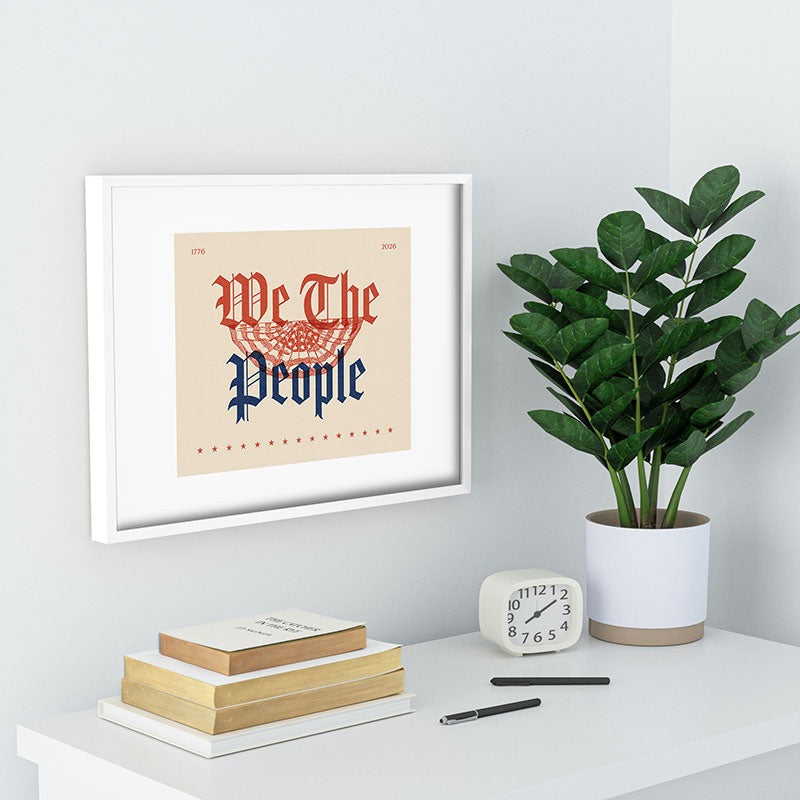 DENY Designs We The People ii Recessed Framing Rectangle