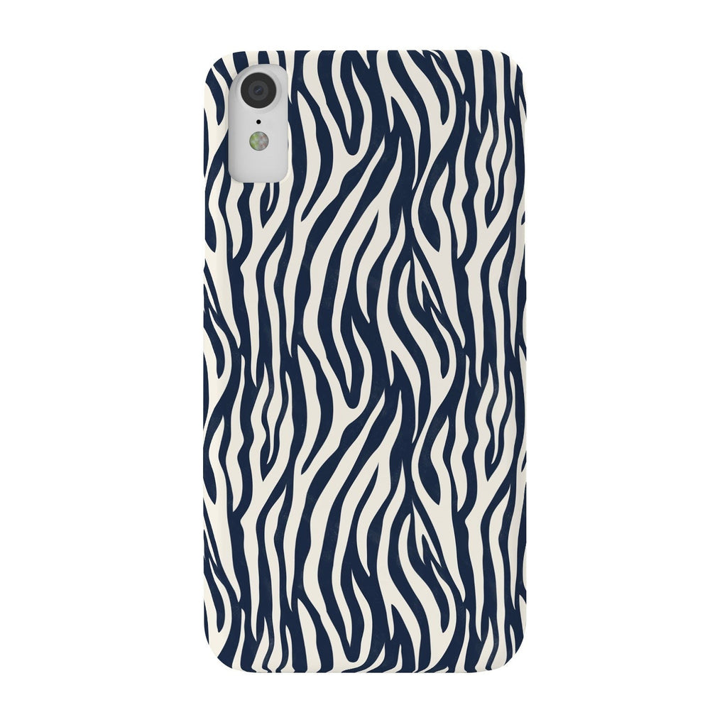 Avenie BR Navy Tiger Stripes Phone Case