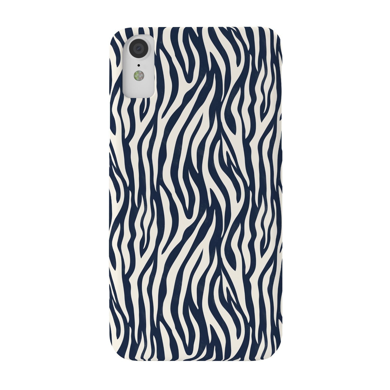 Avenie BR Navy Tiger Stripes Phone Case