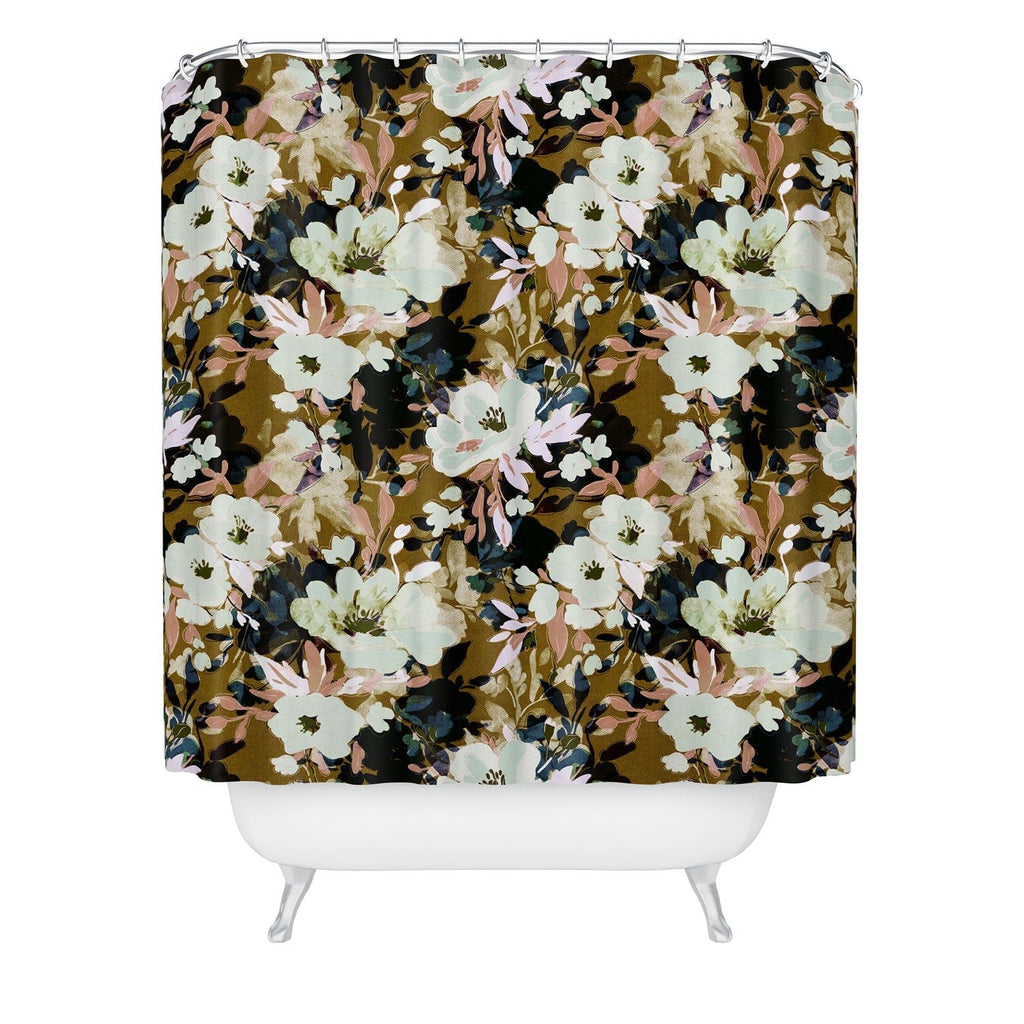 Marta Barragan Camarasa Romantic Floral Fusion Shower Curtain