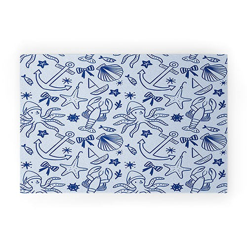 Design by Spark Marine Christmas Holiday Welcome Mat