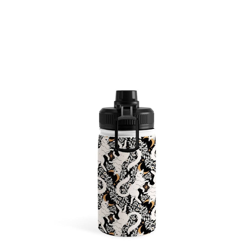 Avenie Celestial Cats Gold Water Bottle
