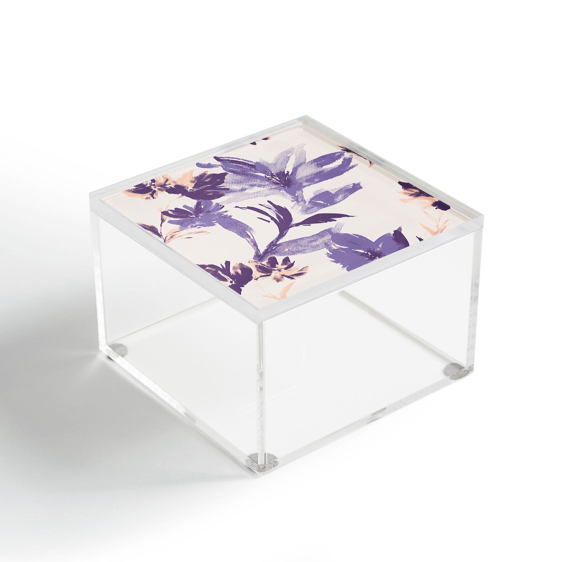 Gabriela Fuente Emma Classic Floral Acrylic Box