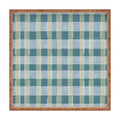 Marta Barragan Camarasa Country Style Checks Square Tray