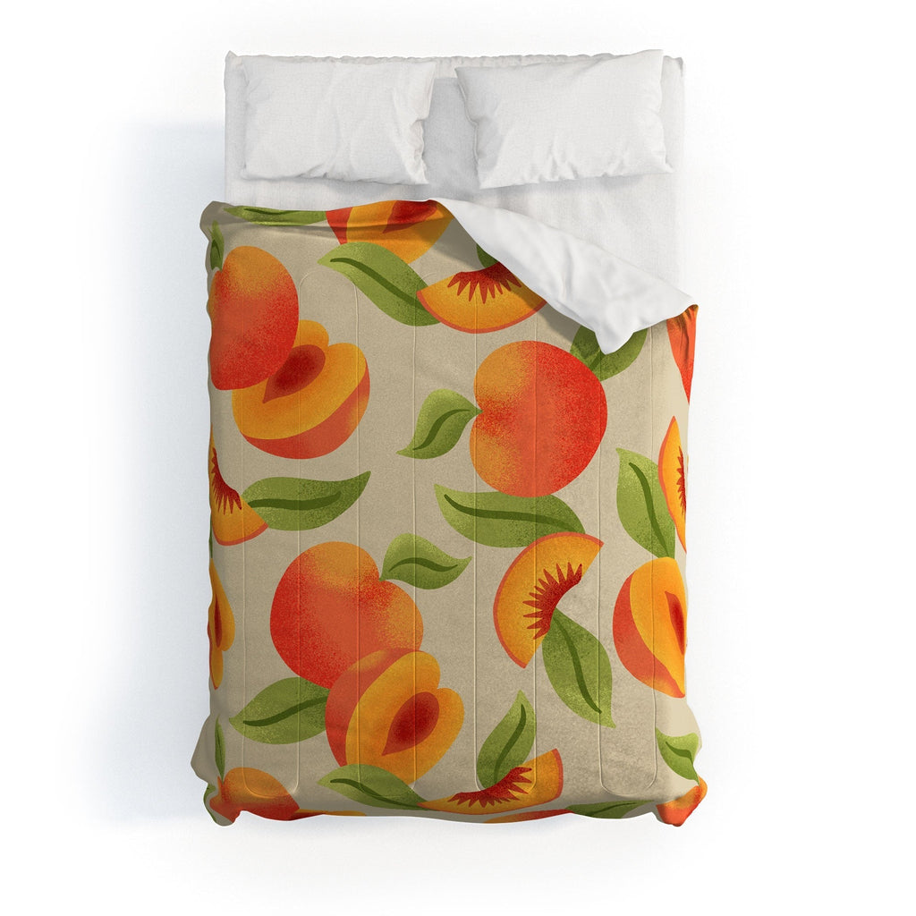 Jessica Molina Peach Pattern Comforter
