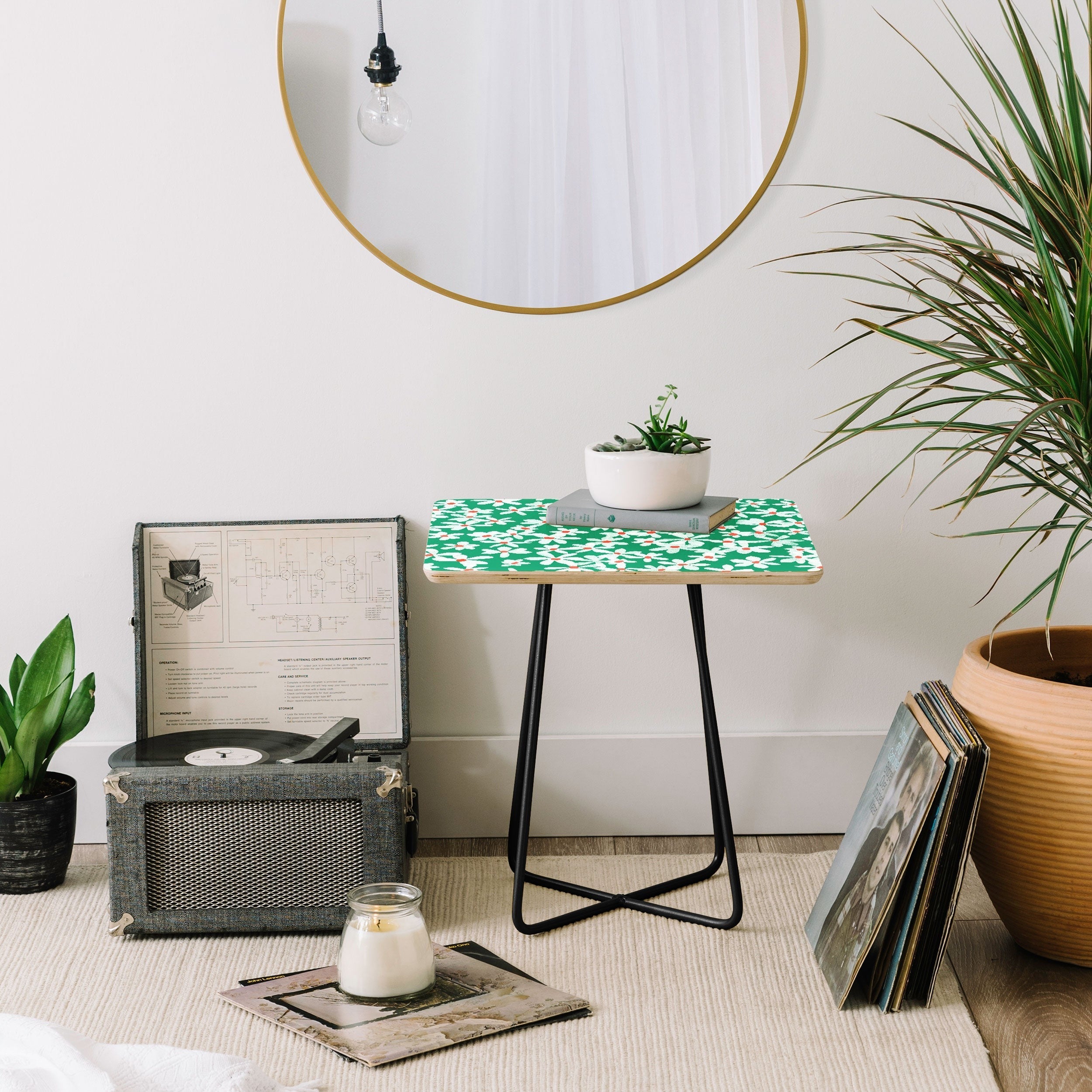 Garima Dhawan wildflowers 15 Side Table