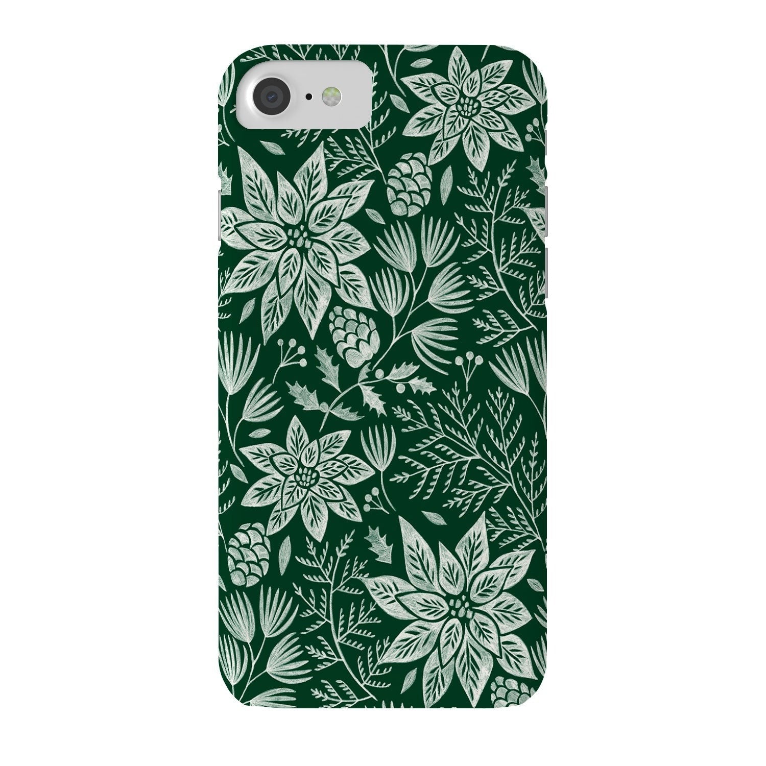 Pimlada Phuapradit Christmas Poinsettia Phone Case