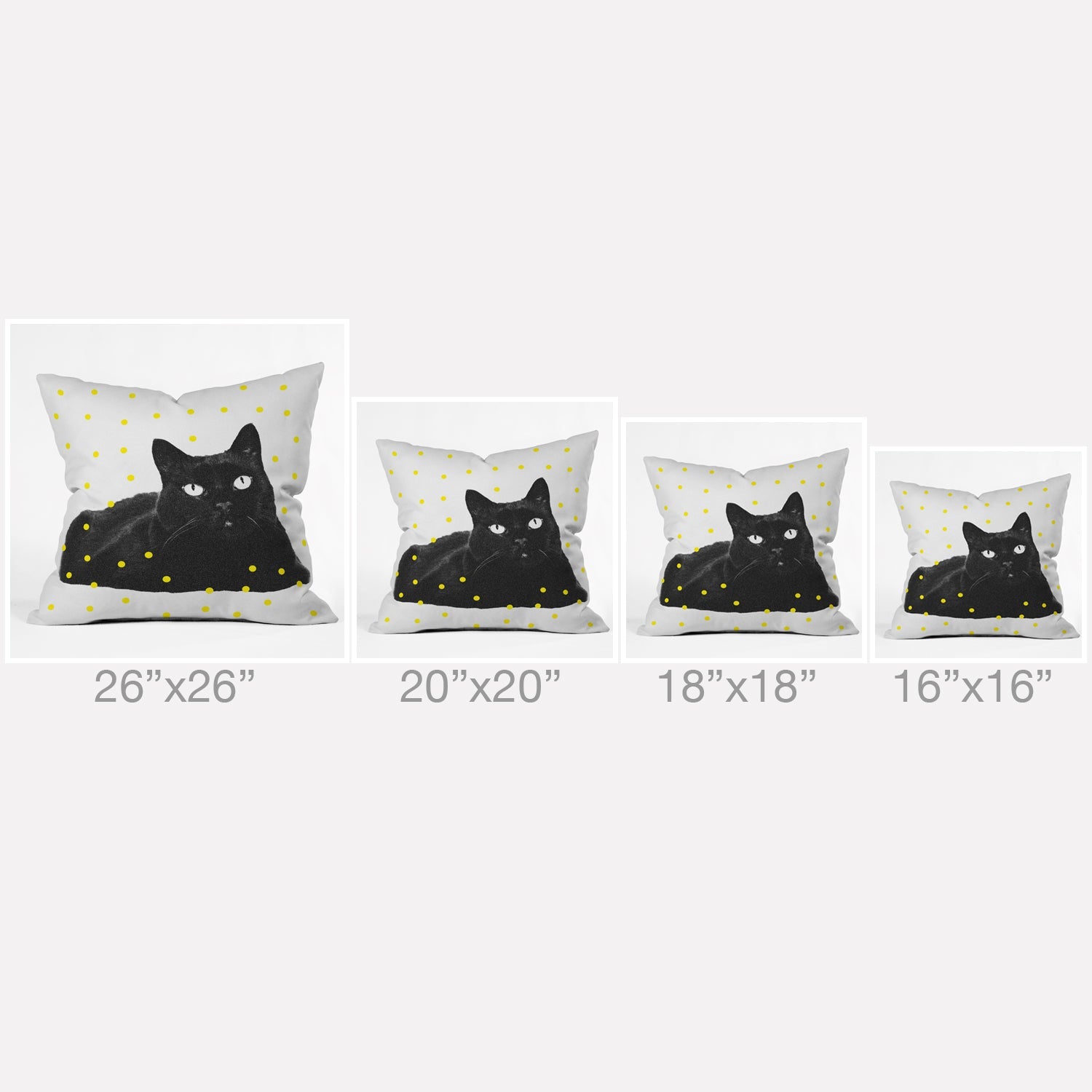 Elisabeth Fredriksson A Black Cat Throw Pillow