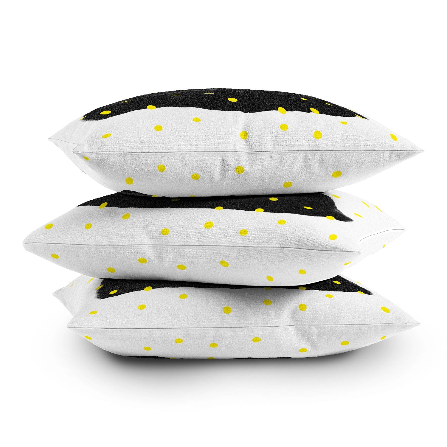 Elisabeth Fredriksson A Black Cat Throw Pillow