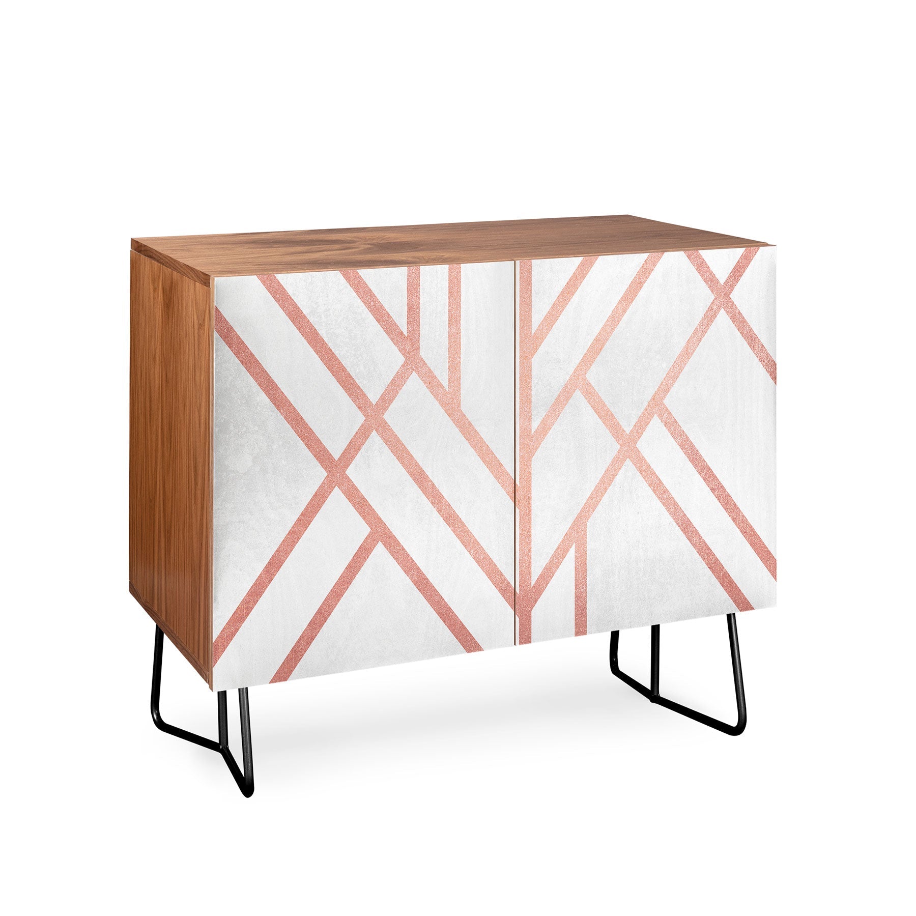 Elisabeth Fredriksson Art Deco Rose Gold Credenza