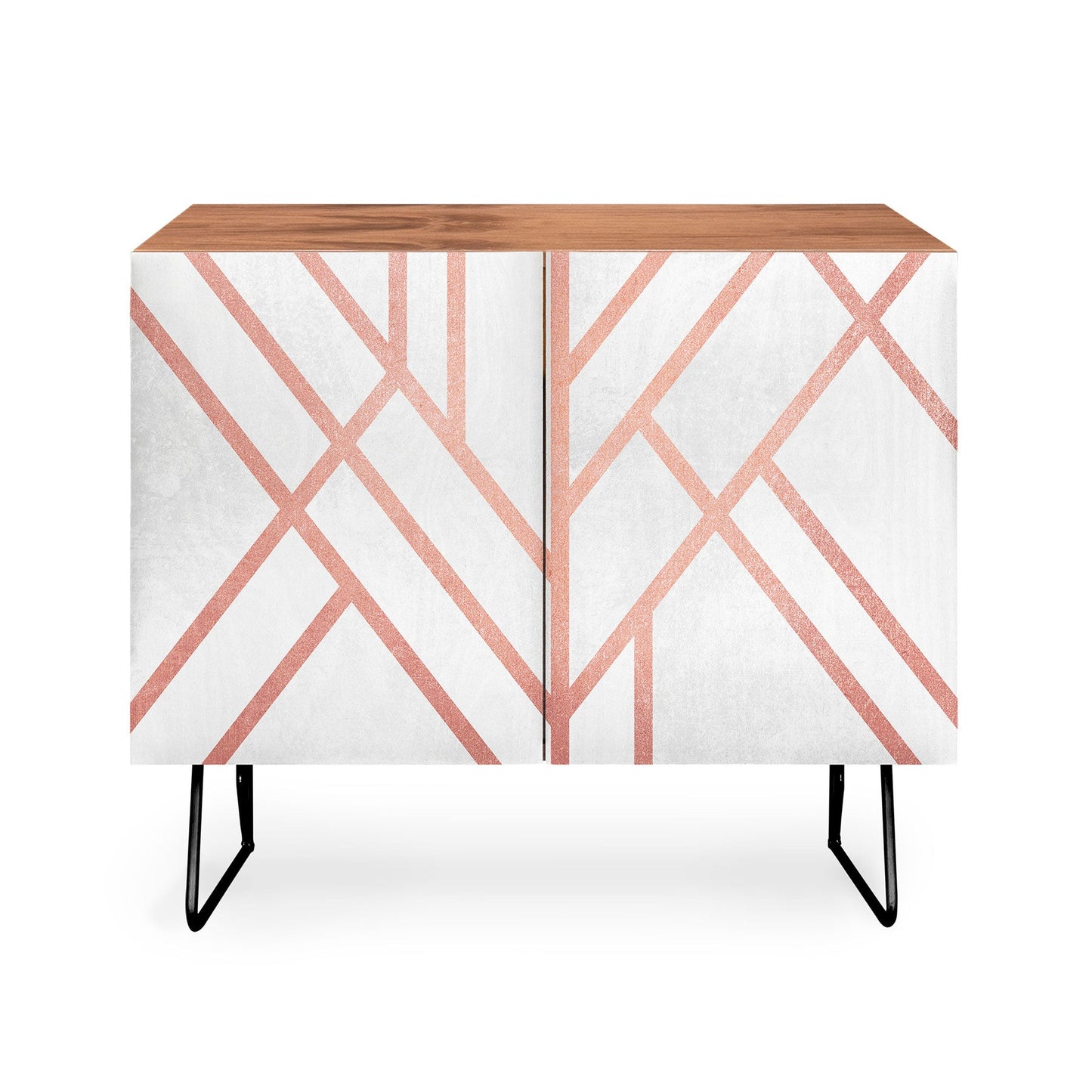Elisabeth Fredriksson Art Deco Rose Gold Credenza