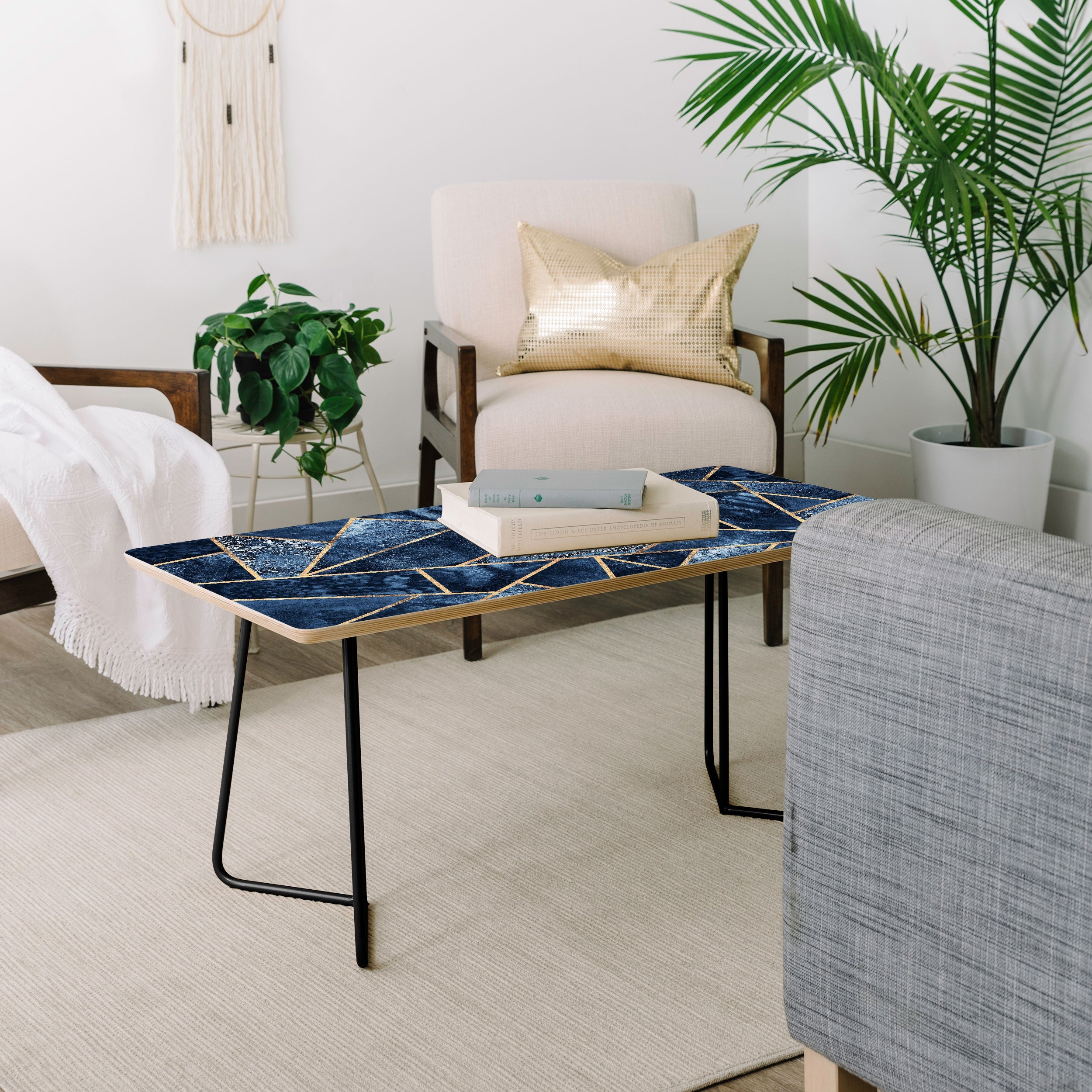Elisabeth Fredriksson Blue Stone Coffee Table