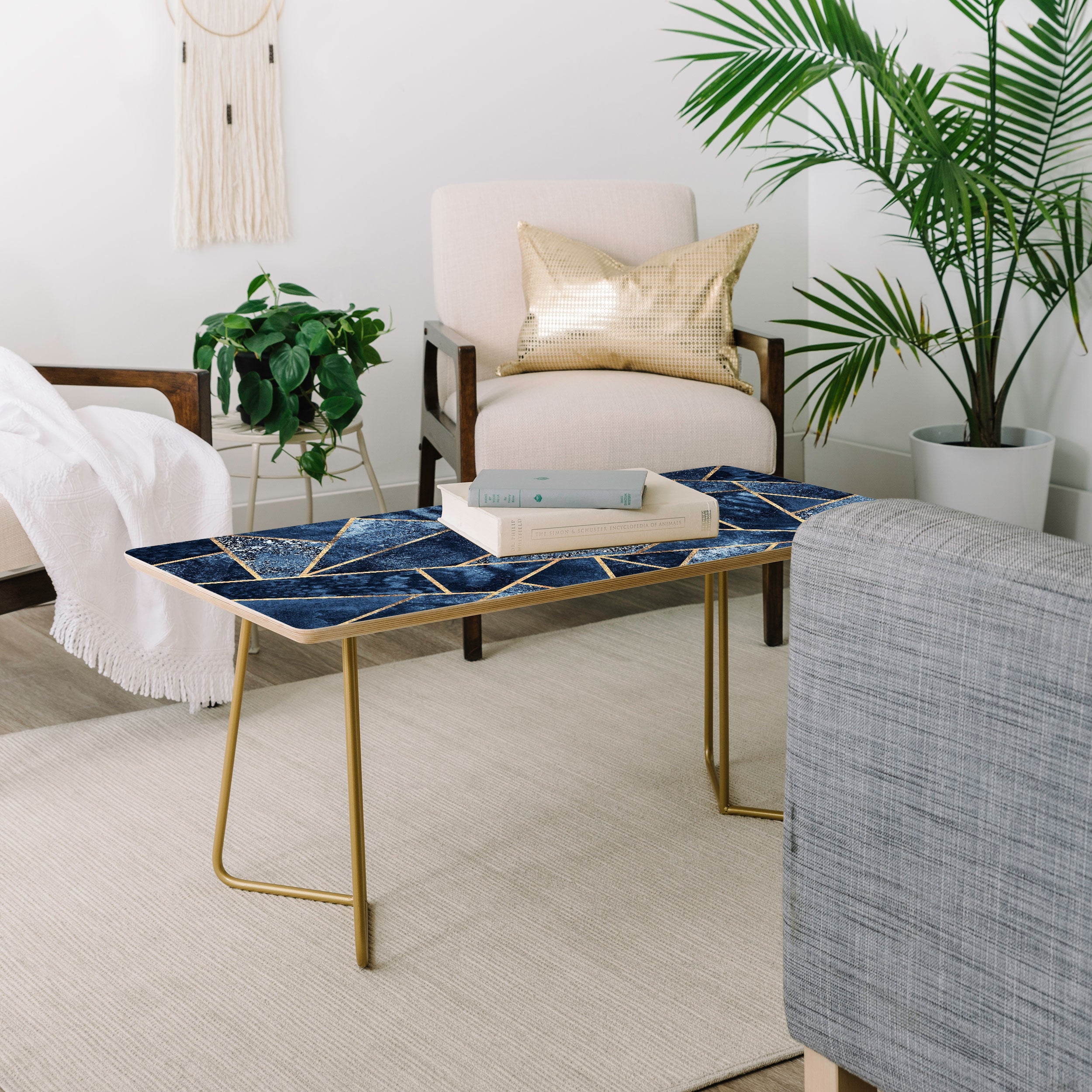 Elisabeth Fredriksson Blue Stone Coffee Table