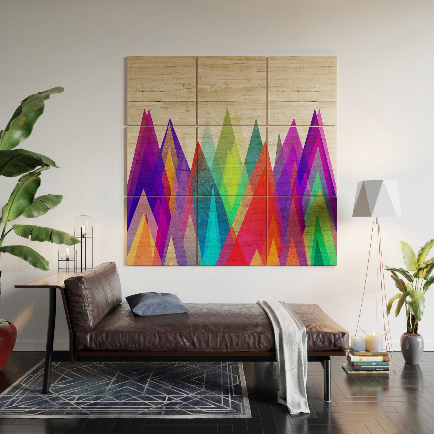 Elisabeth Fredriksson Colorland Wood Wall Mural