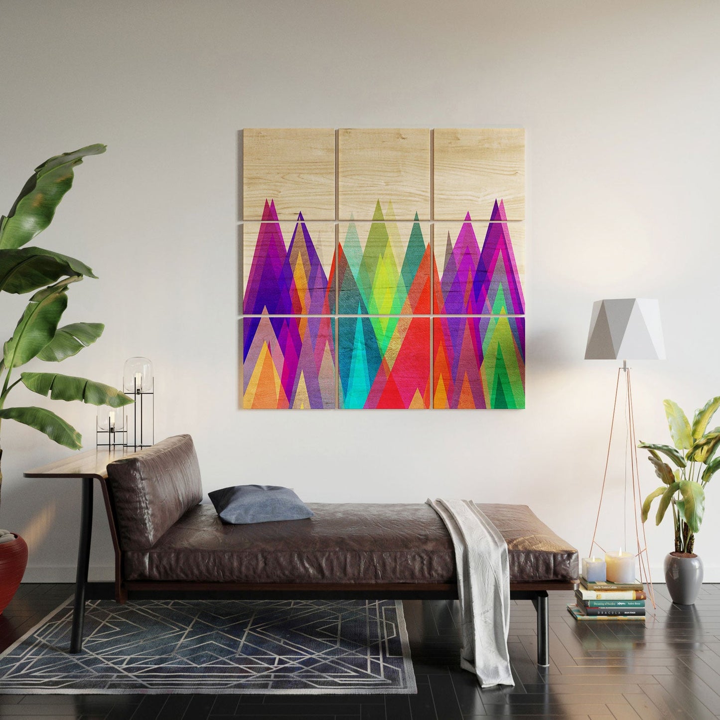 Elisabeth Fredriksson Colorland Wood Wall Mural