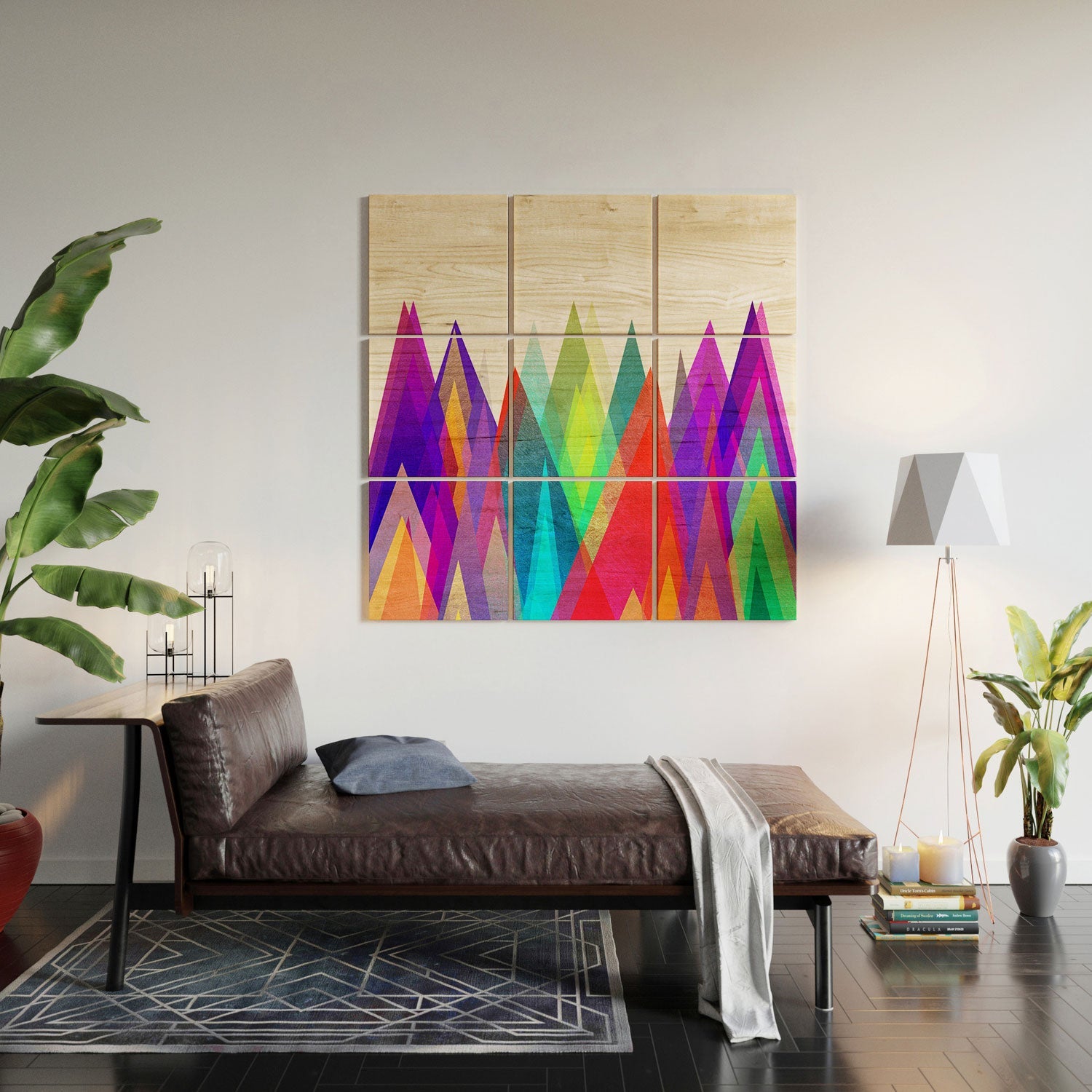 Elisabeth Fredriksson Colorland Wood Wall Mural