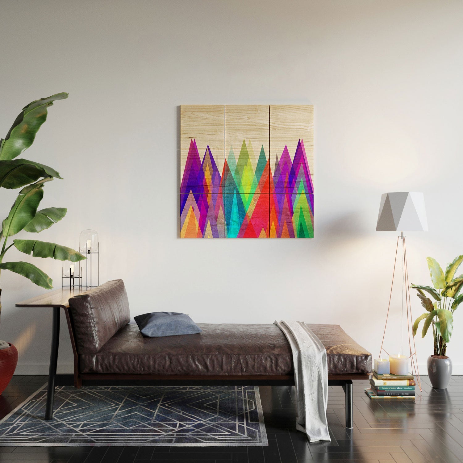 Elisabeth Fredriksson Colorland Wood Wall Mural