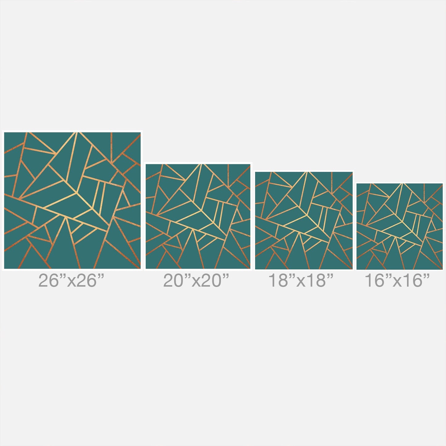 Elisabeth Fredriksson Copper And Teal Throw Pillow Sample Sale