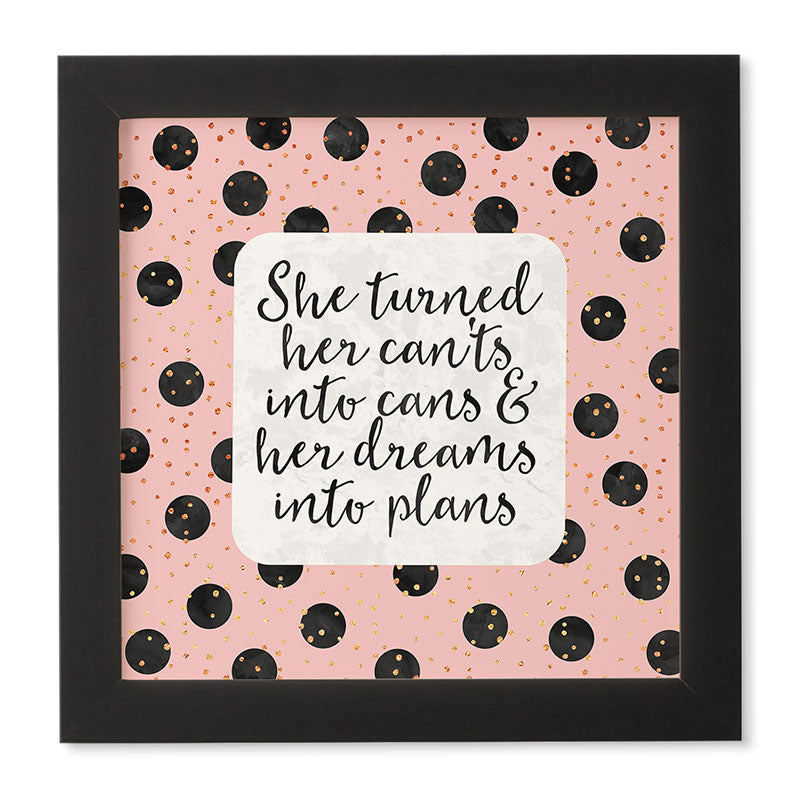 Elisabeth Fredriksson Dreams Into Plans Framed Wall Art