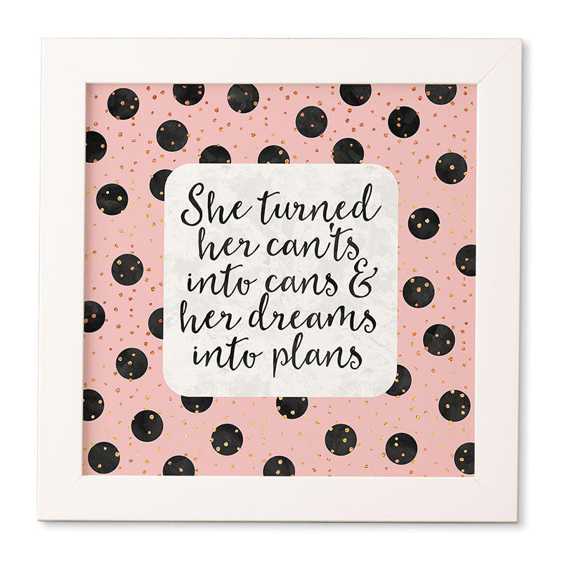 Elisabeth Fredriksson Dreams Into Plans Framed Wall Art