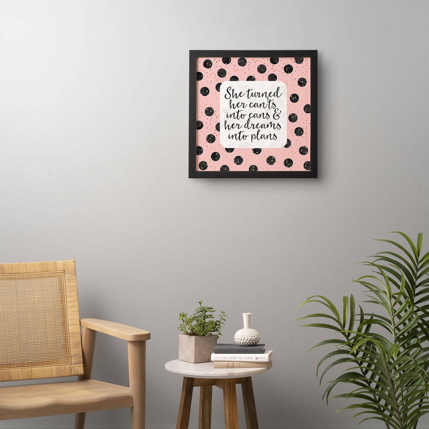 Elisabeth Fredriksson Dreams Into Plans Framed Wall Art