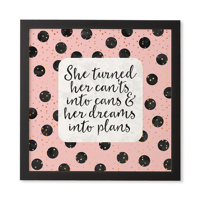 Elisabeth Fredriksson Dreams Into Plans Framed Wall Art