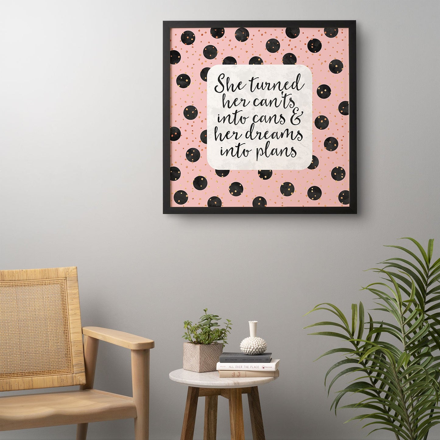 Elisabeth Fredriksson Dreams Into Plans Framed Wall Art
