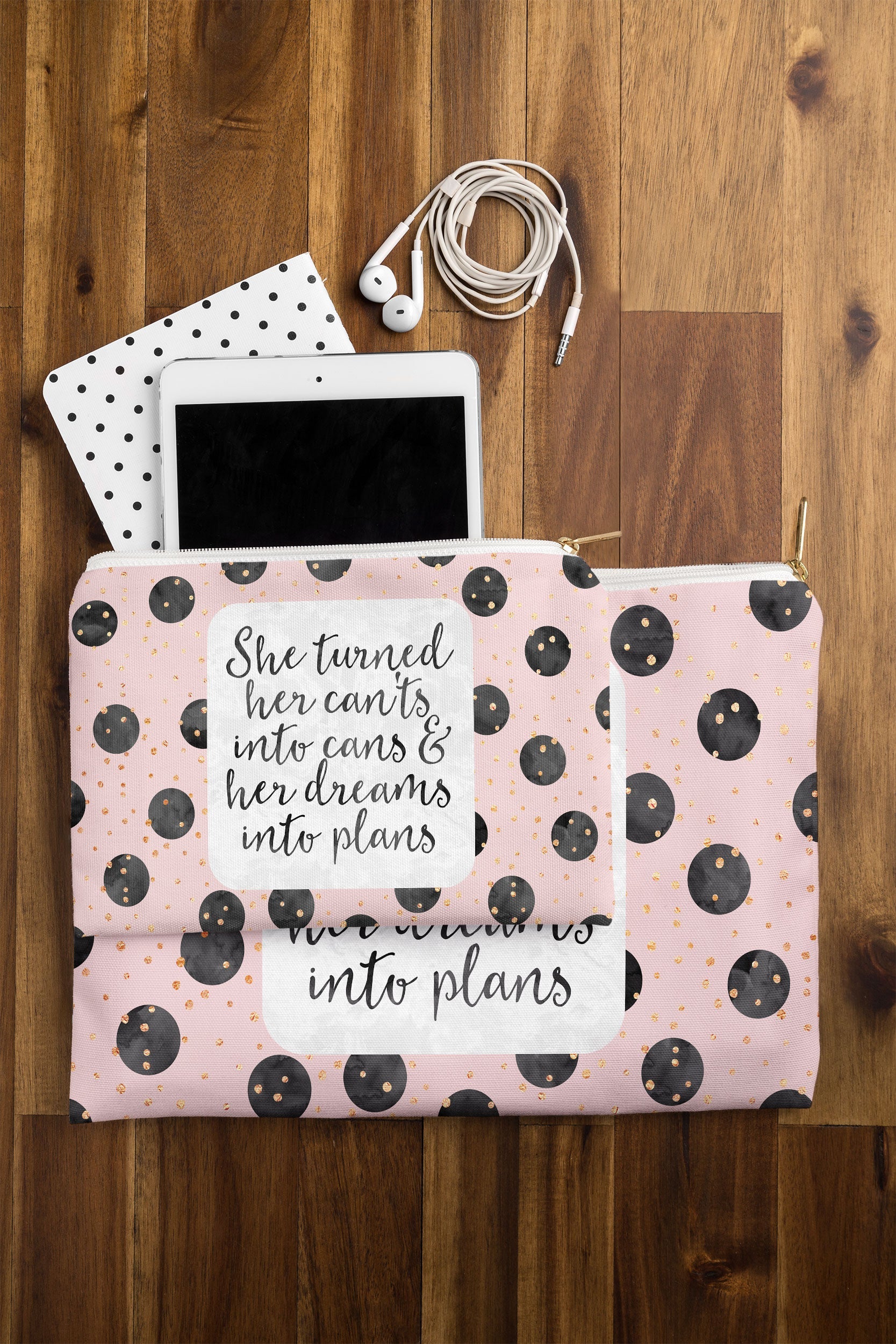 Elisabeth Fredriksson Dreams Into Plans Pouch