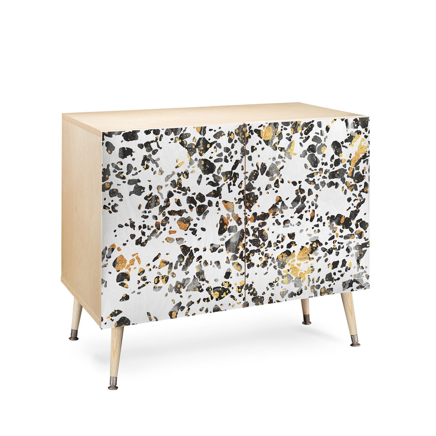 Elisabeth Fredriksson Gold Speckled Terrazzo Credenza