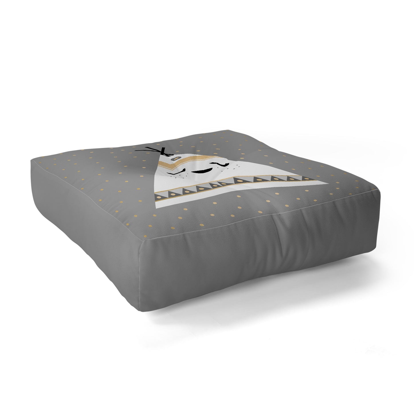 Elisabeth Fredriksson Little Tipi Floor Pillow Square