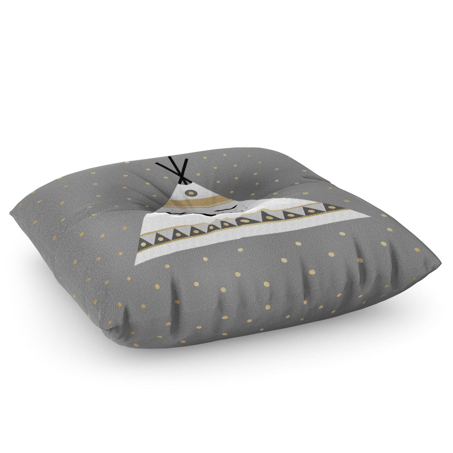 Elisabeth Fredriksson Little Tipi Floor Pillow Square