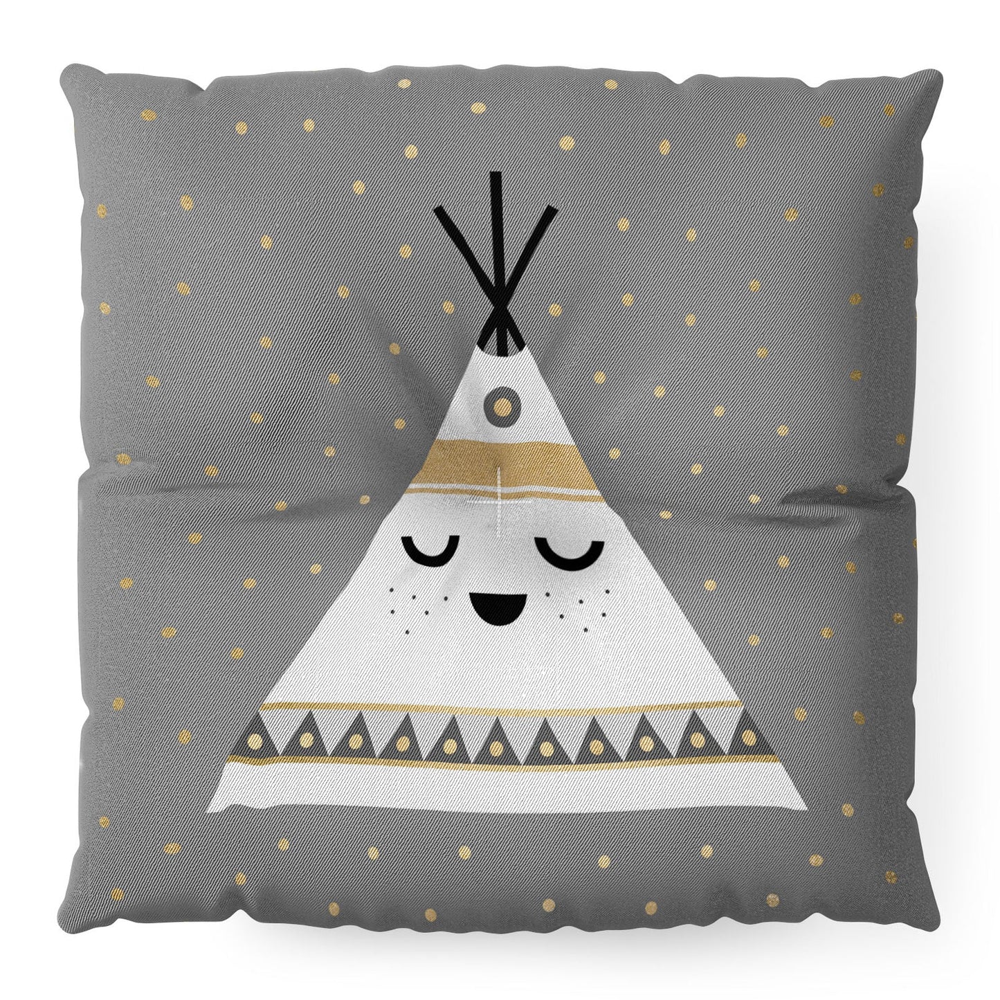 Elisabeth Fredriksson Little Tipi Floor Pillow Square