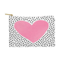 Elisabeth Fredriksson Pink Heart Pouch