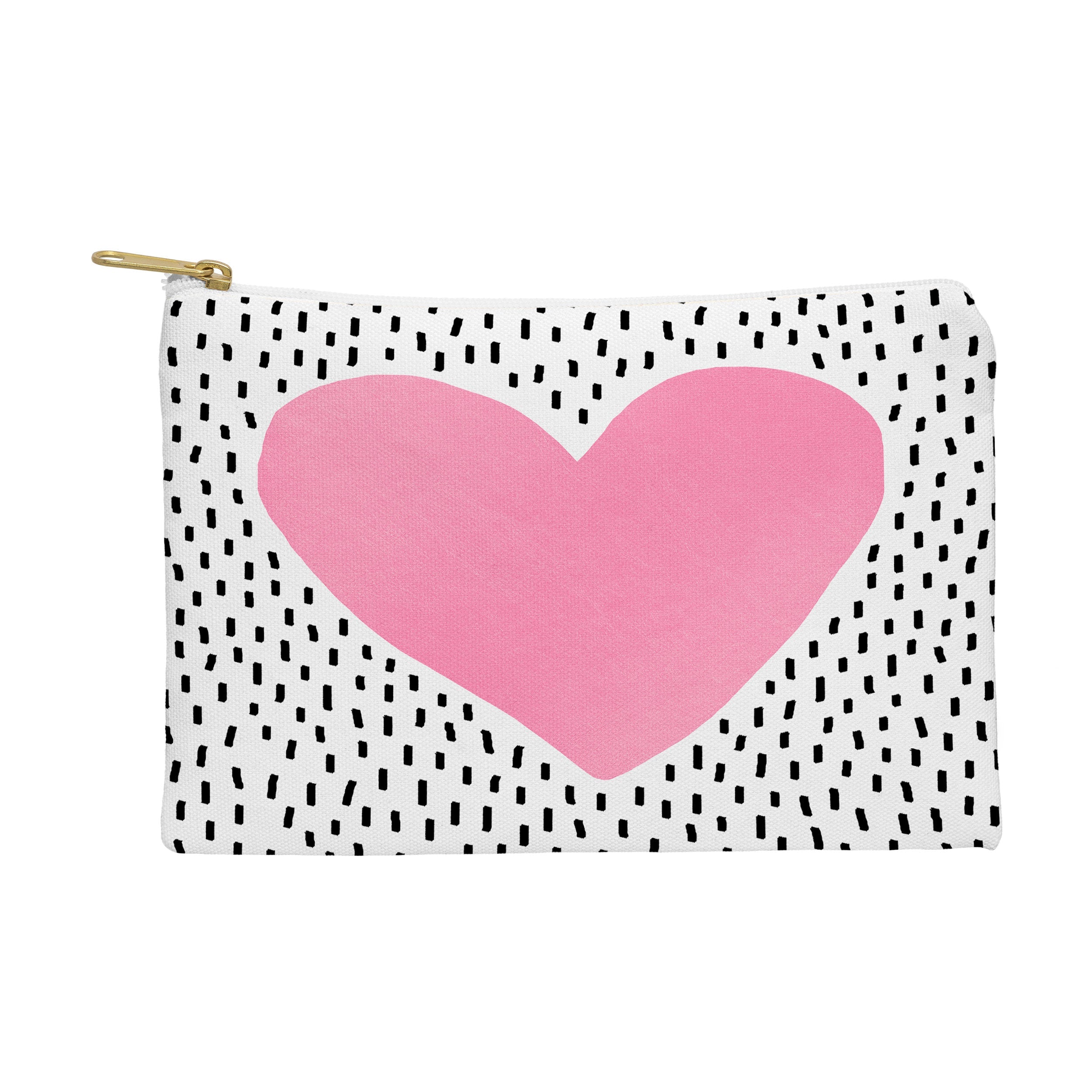Elisabeth Fredriksson Pink Heart Pouch